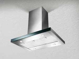 FABER Островная вытяжка из нержавеющей стали и стекла со встроенным освещением класса a ++  325.0549.478