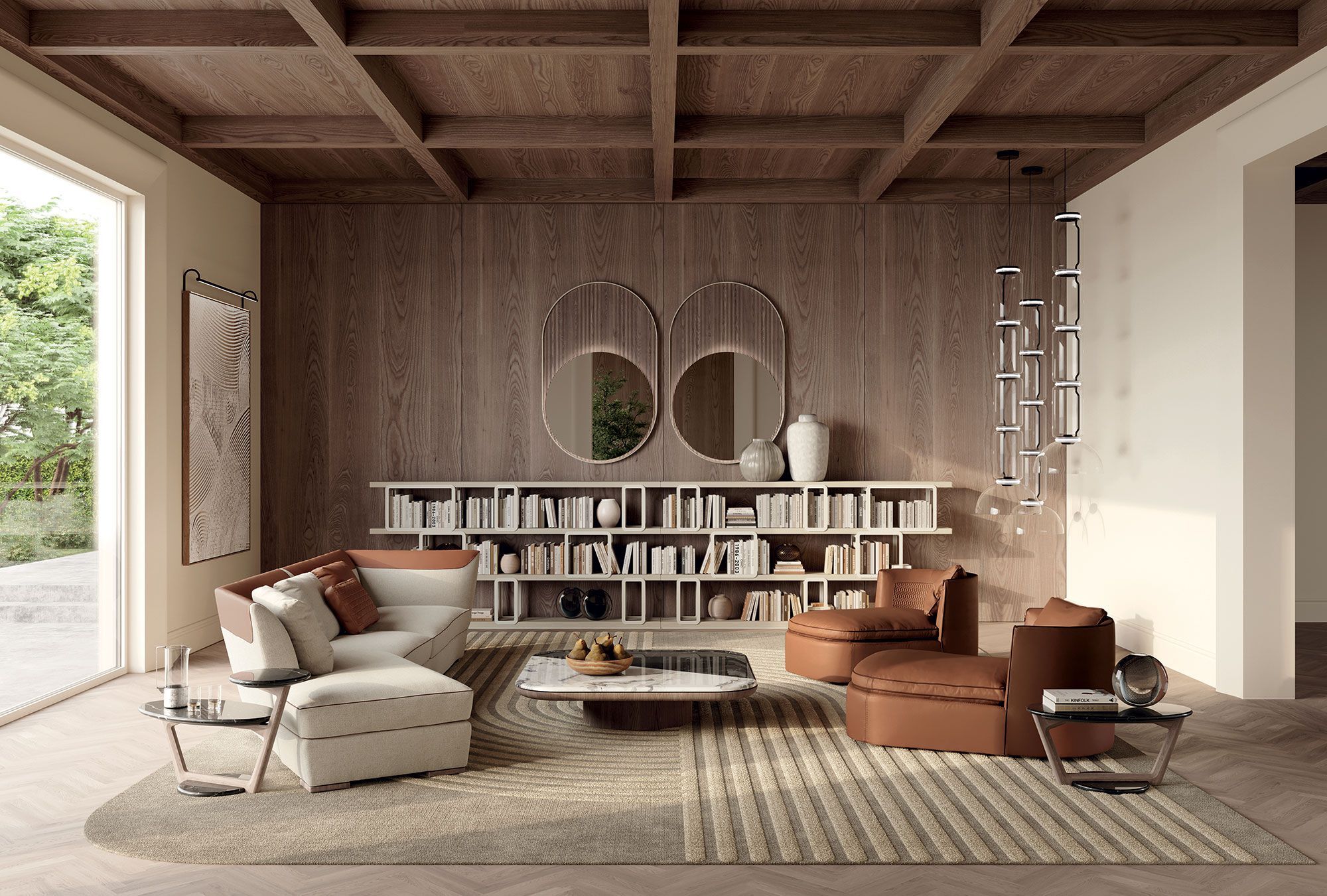 Модульный тканевый диван Vittoria Frigerio VIVALDI ARCH-00140723 - Вид №5