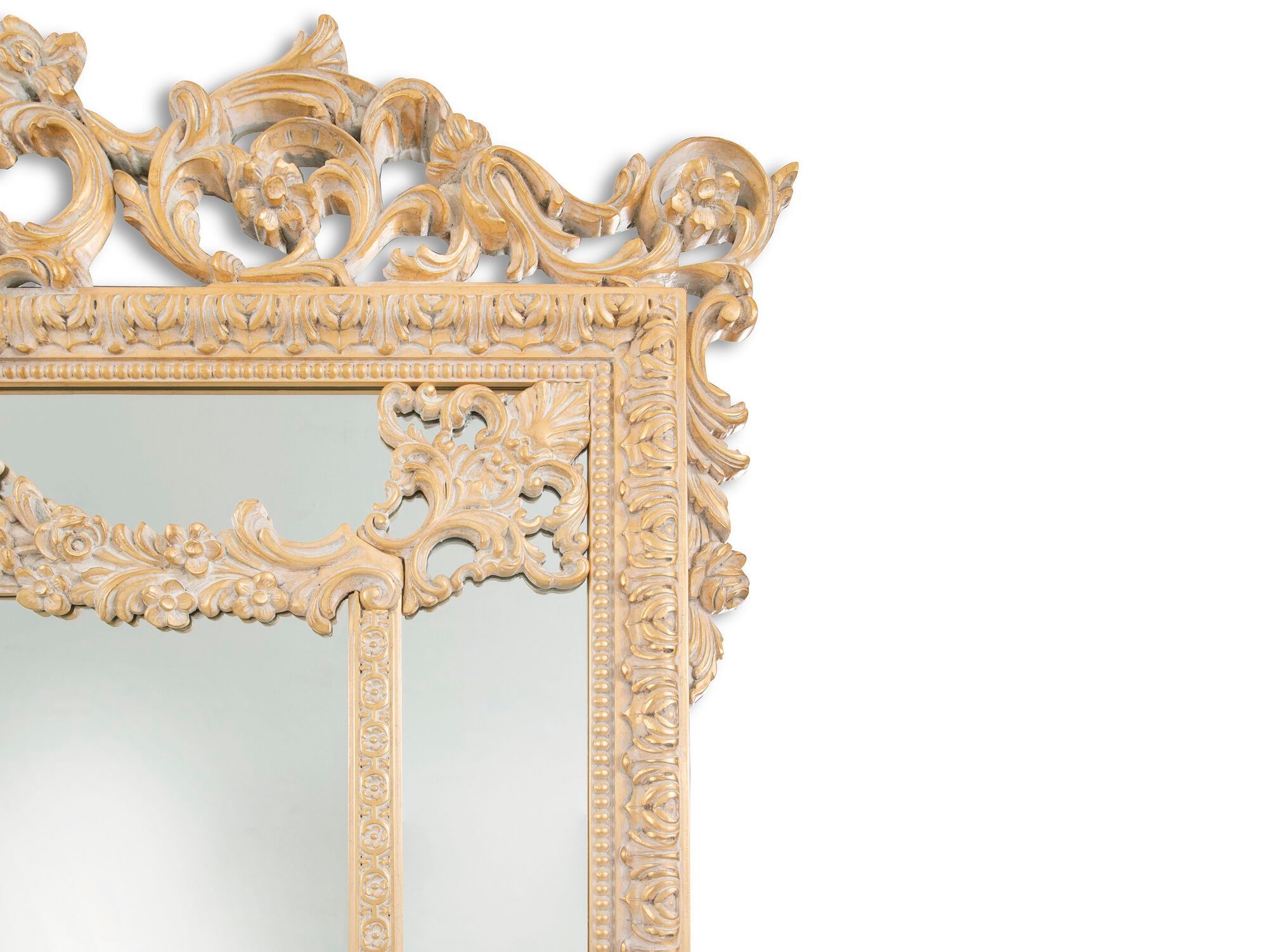 Прямоугольное деревянное зеркало с рамой стены Bellotti Ezio Charming ARCH-00016651