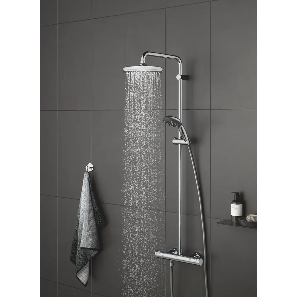 Лейка для душа Grohe Vitalio Start 2 режима цвет хром 81971372 STLM-2151534 - Вид №8