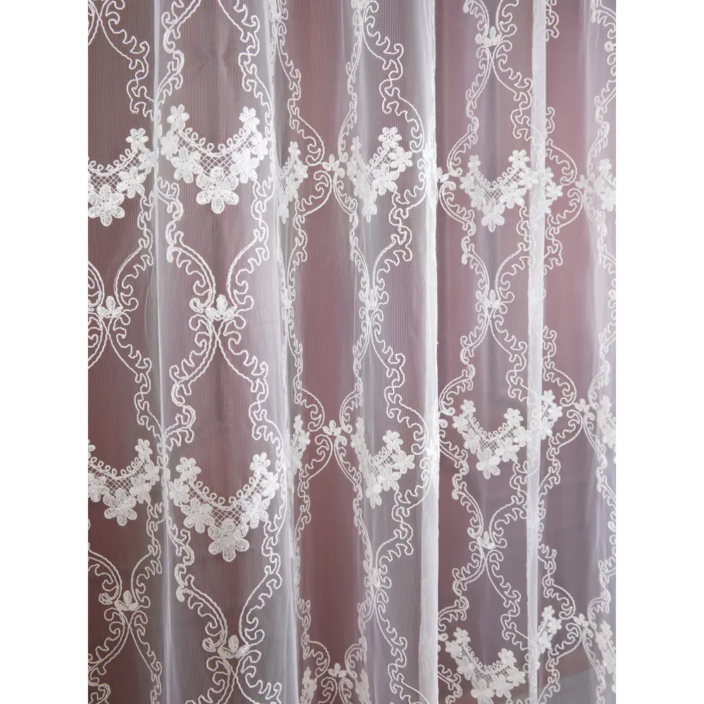 Тюль 1 м/п Корд сетка 280 см цвет кремовый 85337339 STLM-2040094 ELIT HOME  - Вид №2