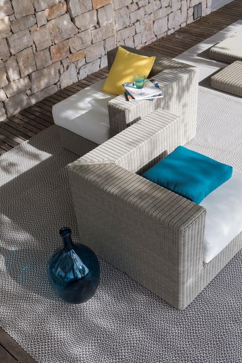 Unopiù Садовое кресло Waprolace® с подлокотниками Sunstripe Sspog - Вид №5