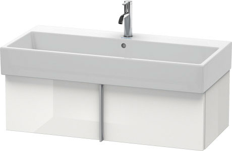VA612808989 Тумбочка подвесная Vero Air #VA6128 984 x 431 мм Фланелево-серый глянцевый лак Duravit - Вид №2
