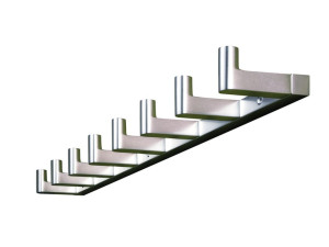 Алюминиевая настенная вешалка