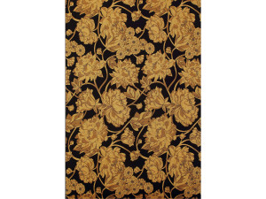 Жаккардовая ткань с цветочным рисунком