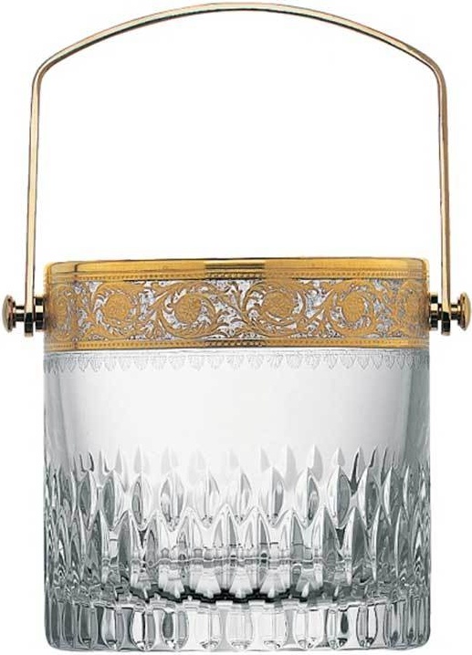 10555910 St. Louis Ведерко для льда с ручкой St. Louis "Цветок чертополоха" 1,2л Хрусталь 