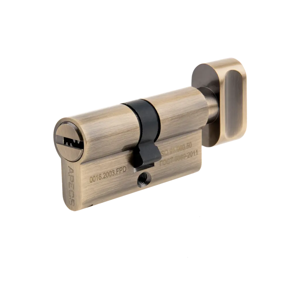 Цилиндровый механизм APECS Pro LM-60-C-AB с защитой от взлома 84168029 SM STLM-0046647