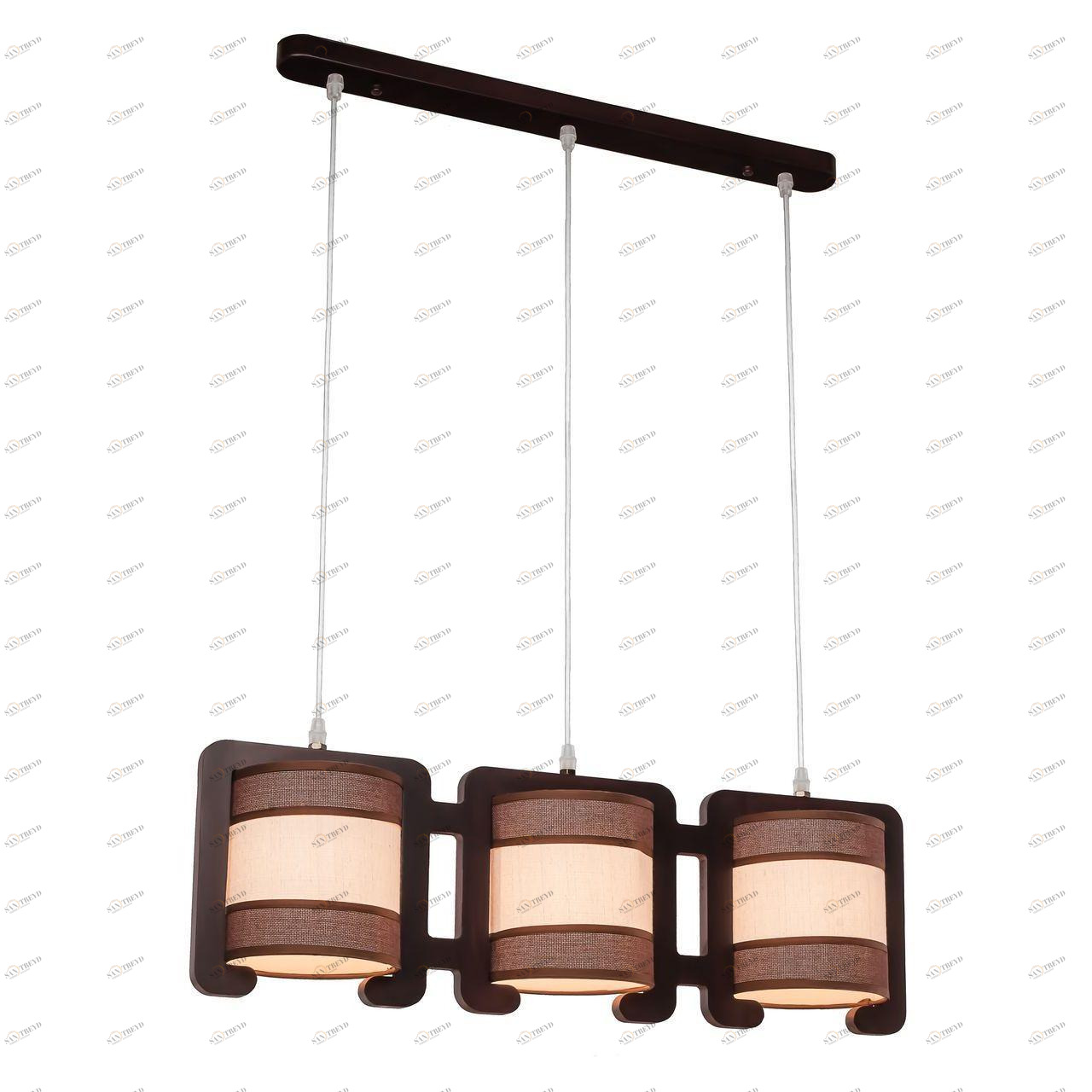 Подвесной светильник Silver Light Calvados 257.59.3 SILVER LIGHT CALVADOS BOG OAK 199829 Коричневый 