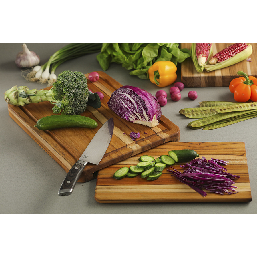 TH110 Набор раздвижной из 2 разделочных досок traditional 41x31 см TEAKHAUS  - Вид №2