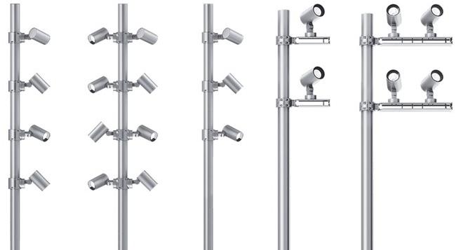 iGuzzini Регулируемый светодиодный проектор для улицы из литого под давлением алюминия Palco inout sun-id-1427219 - Вид №4