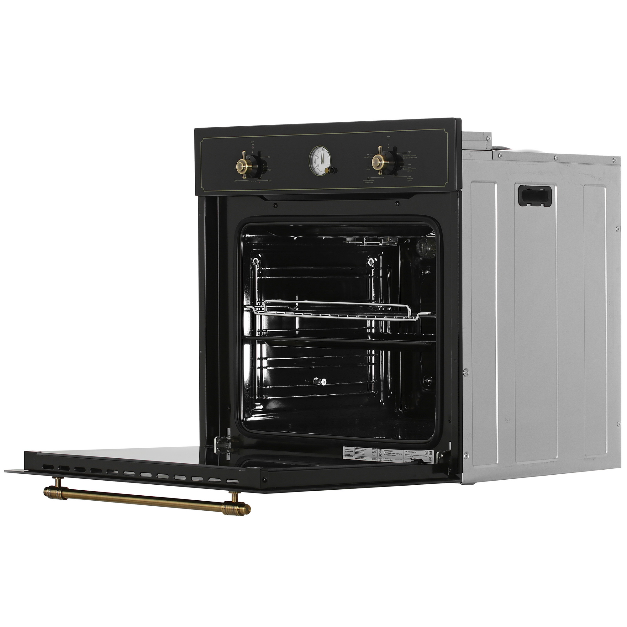 9134722 Электрический духовой шкаф DEXP Rustic 01 черный STDN-0116736 - Вид №5