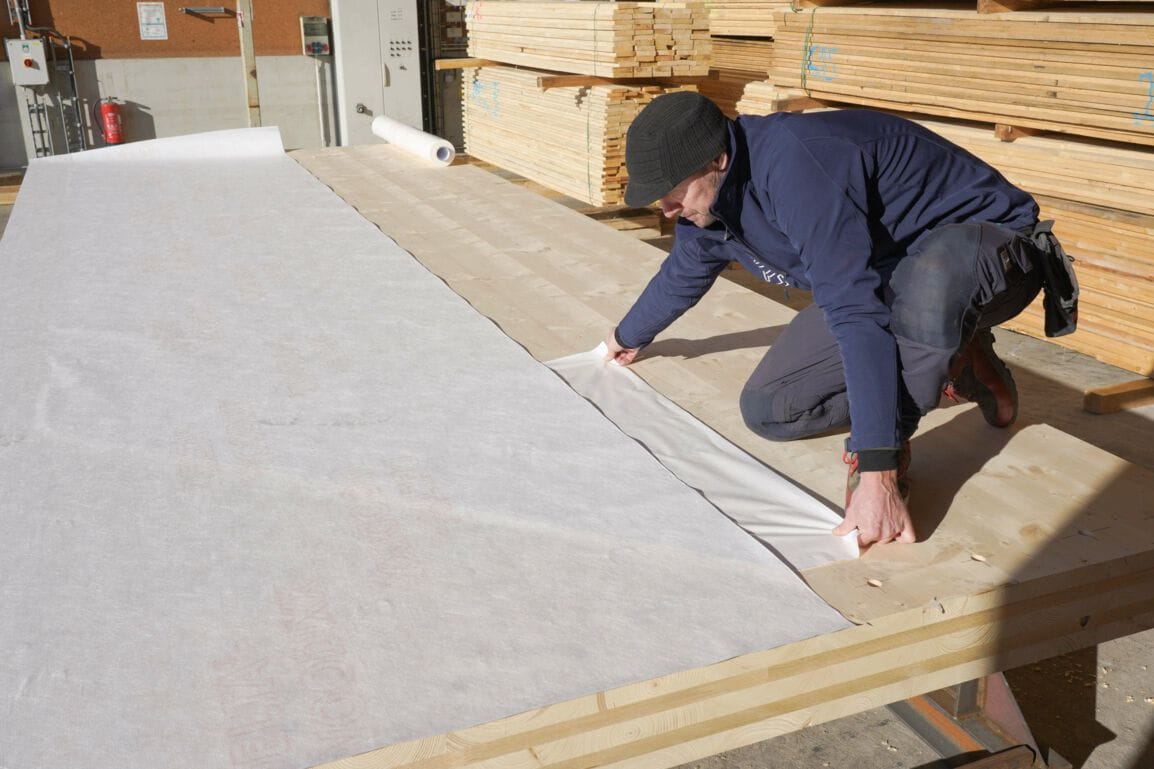 Самоклеящаяся мембрана для защиты деревянных конструкций DÖRKEN ITALIA DELTA®-WOODIXX ARCH-00049543 - Вид №4