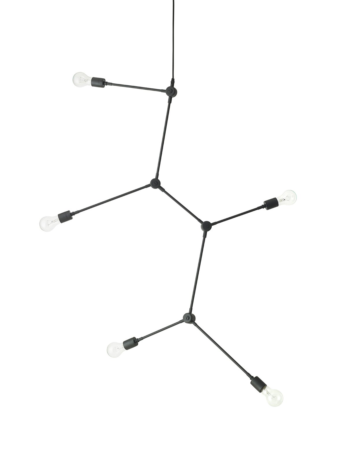 1970539 MENU Люстра Харрисон Черный 