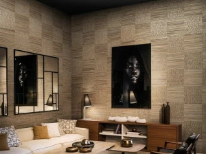 Omexco Узорчатые обои из банановой коры Seraya