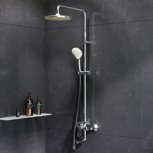 F0785C900 душ.системанабор:см-ль д/ванны/душаверхний душ d220 мм ручной душ 110 мм 1 функц AM.PM Sunny