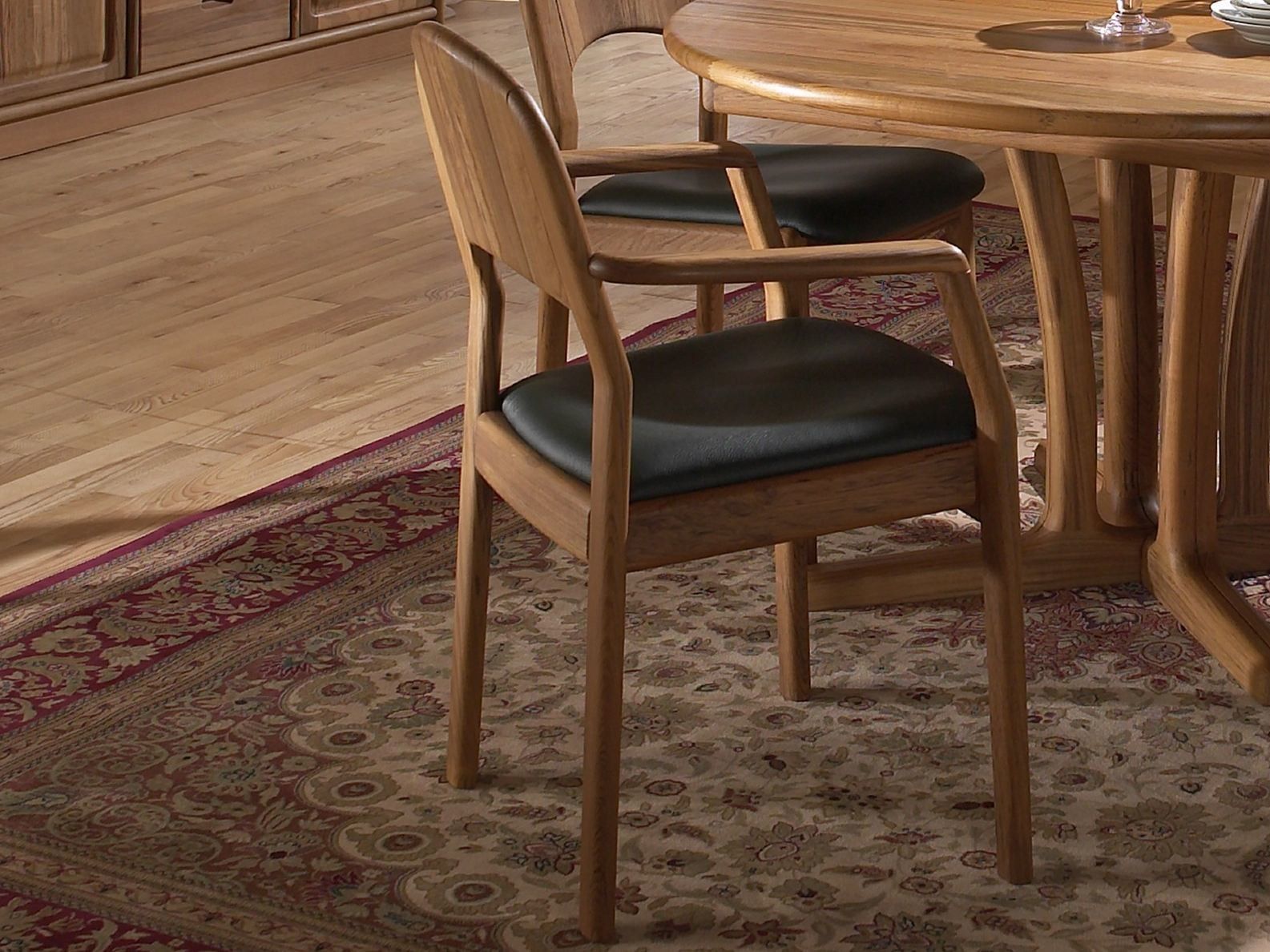 Деревянный стул с подлокотниками Dyrlund 1598A ARCH-00126565 - Вид №1