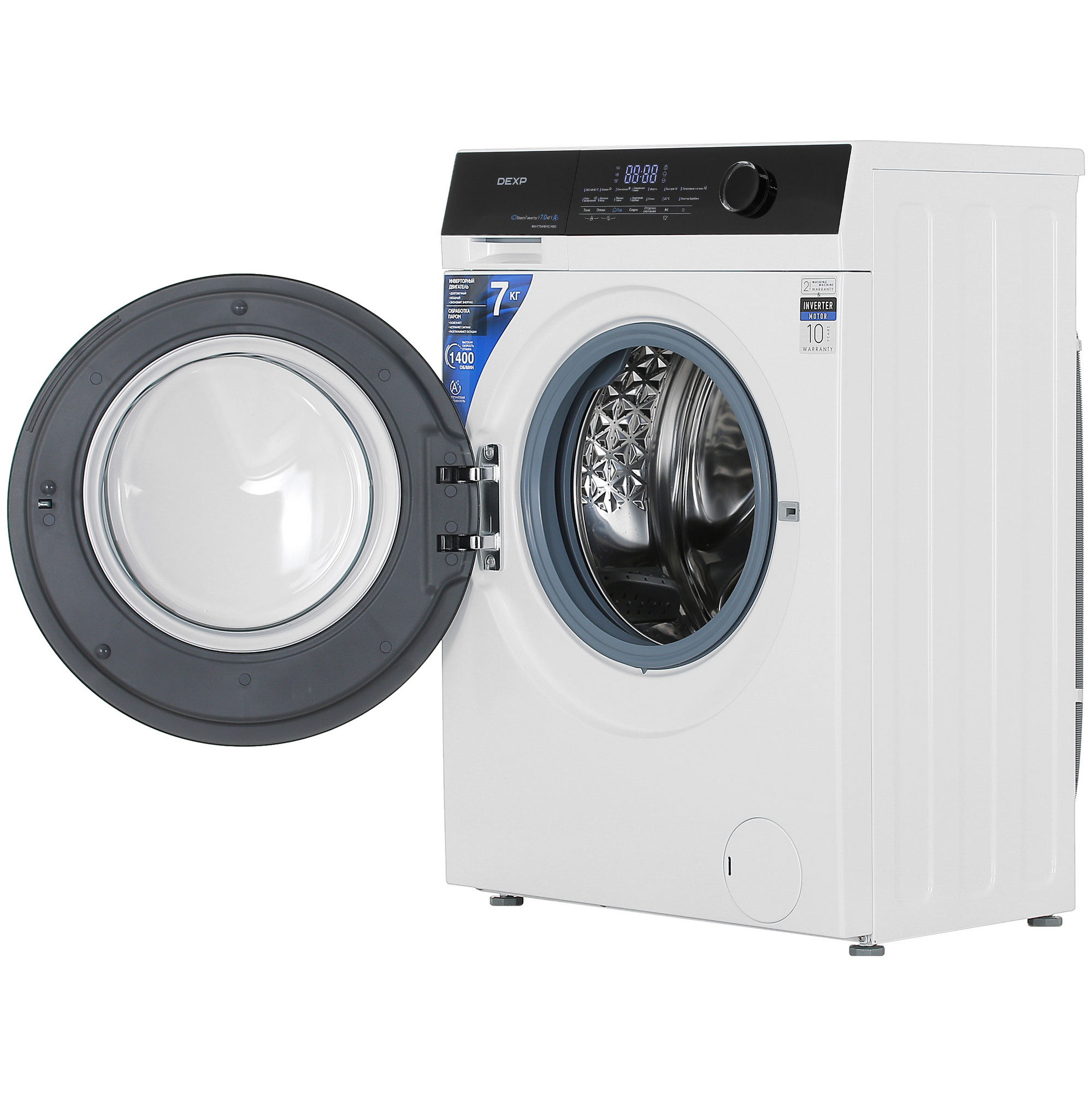 5432434 Стиральная машина DEXP WM-F714MKHE/WBSI белый STDN-0145765 - Вид №6