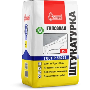 Штукатурка гипсовая Старатели 15 кг 11863661 STLM-2165593