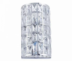 MAYTONI Настенный светильник с кристаллами прямого света Gelid Mod184-wl