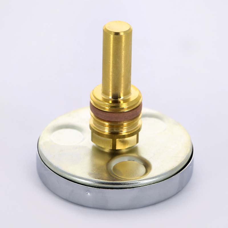 Термометр биметаллический самоуплотняющийся F+R801 SD 63 мм 120° WATTS с погружной гильзой 50 мм 10005802 - Вид №2