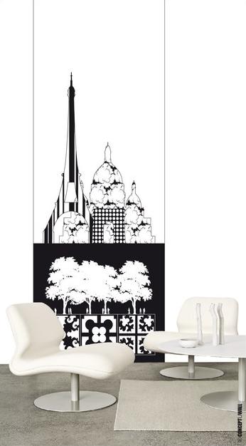 CONCEPTUWALL Уникальная полоса Paris sun-id-1403259 - Вид №1