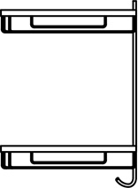 GH162 Мыльница для душевой кабины, подвесная, сетчатая, двухъярусная, с крючком, латунная bagno&associati Complementi Bagno & Associati - Вид №1