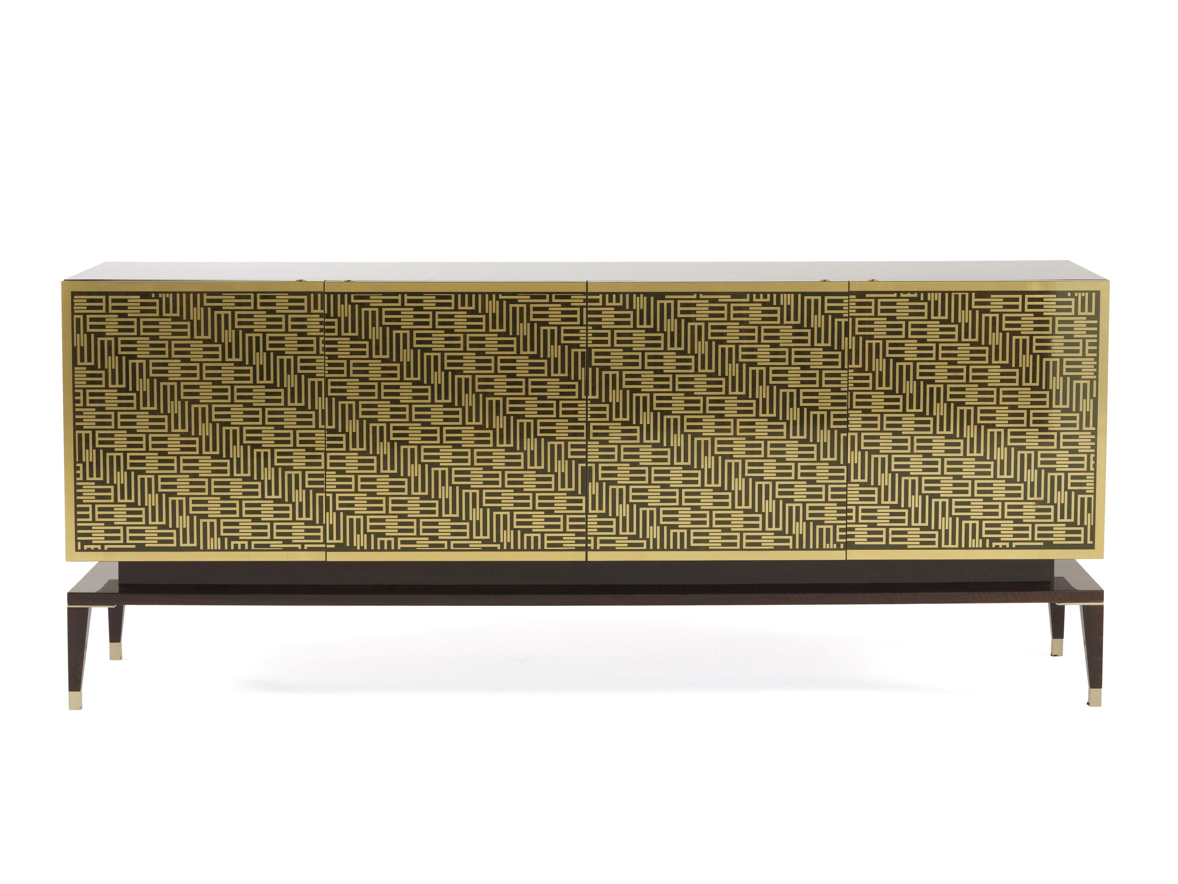 Шкаф из эвкалипта с распашными дверями ETRO Home Interiors Tibesti ARCH-00097088