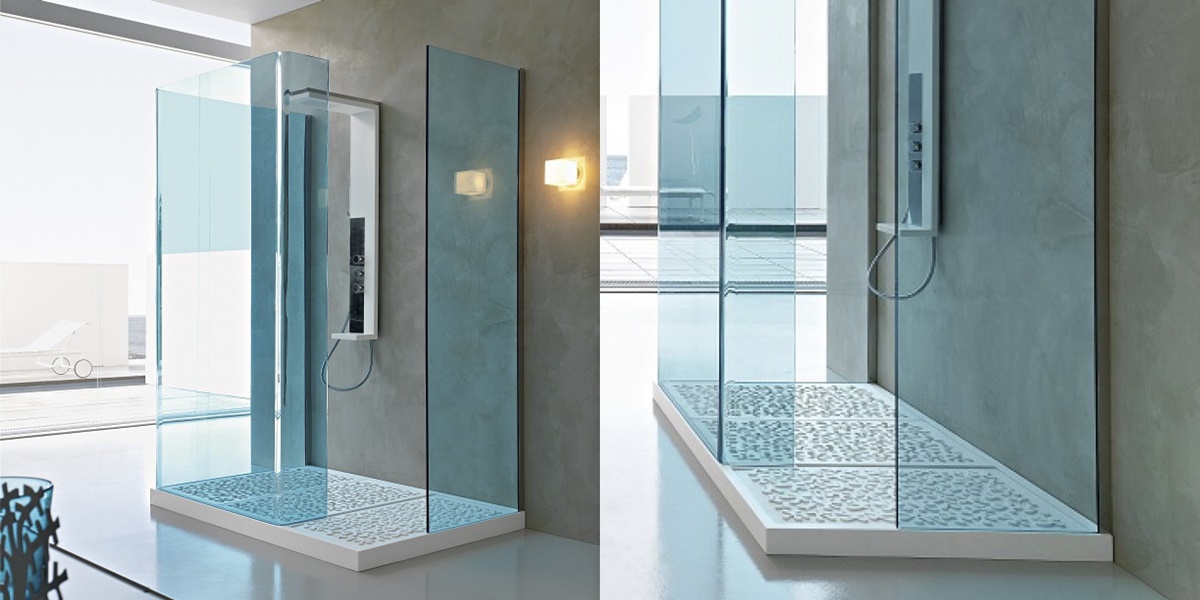 Toscoquattro Душевой поддон 100x160,5 из искусственного камня Concerto 10PD3SA - Вид №1