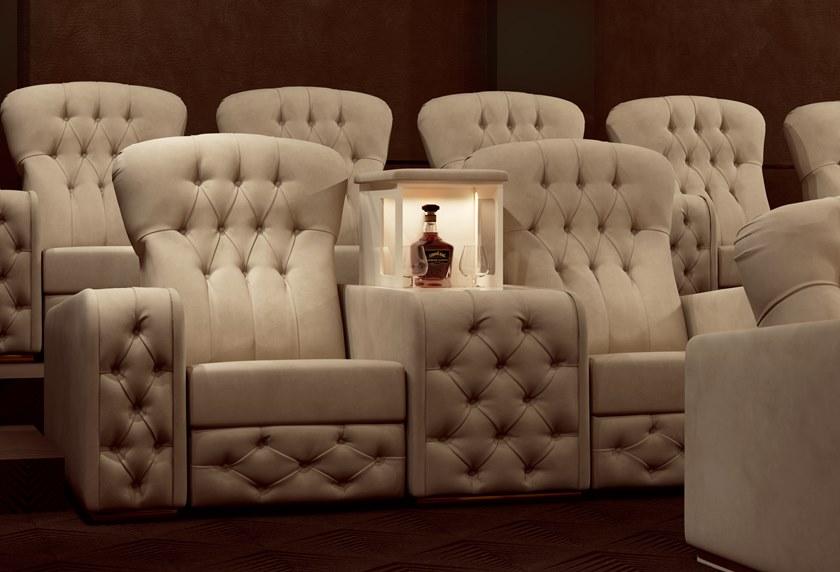 Vismara Design Кожаное сиденье для аудитории с регулируемой спинкой Luxury entertainment sun-id-1437031 - Вид №4