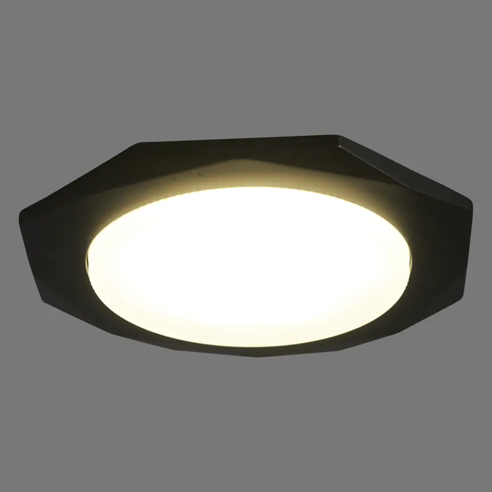 Светильник точечный встраиваемый G180 BK 90 мм, 2.5 м², цвет чёрный Ambrella light STLM-2139797 - Вид №7