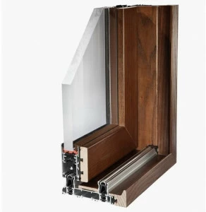 Fresia Alluminio Раздвижное окно из алюминия и дерева Slide