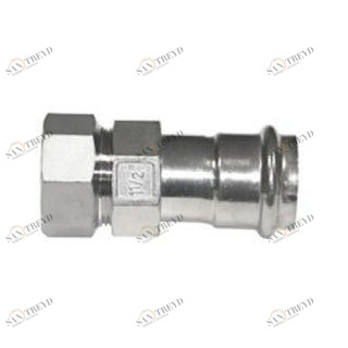 Муфта разборная В-пресс 18 x 1/2" нержавеющая сталь IBP PS4330G0180400