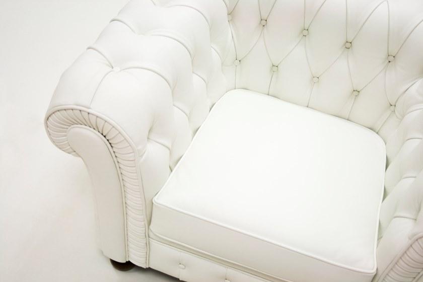 CREARTE COLLECTIONS Стеганое кожаное кресло с подлокотниками Chesterfield crearte 31 - Вид №2