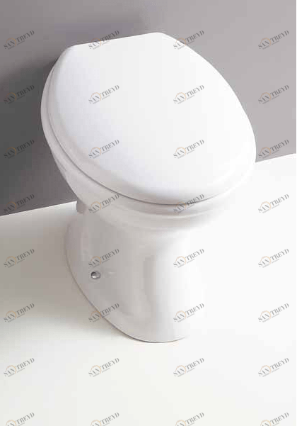 30393 Приставной унитаз напольный Зеленый Althea Ceramica Contract Sky-Spa Италия