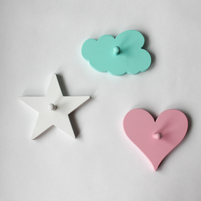 Крючок "Сердечко" розовый VAMVIGVAM  281537 Розовый Santreyd  - Вид №2