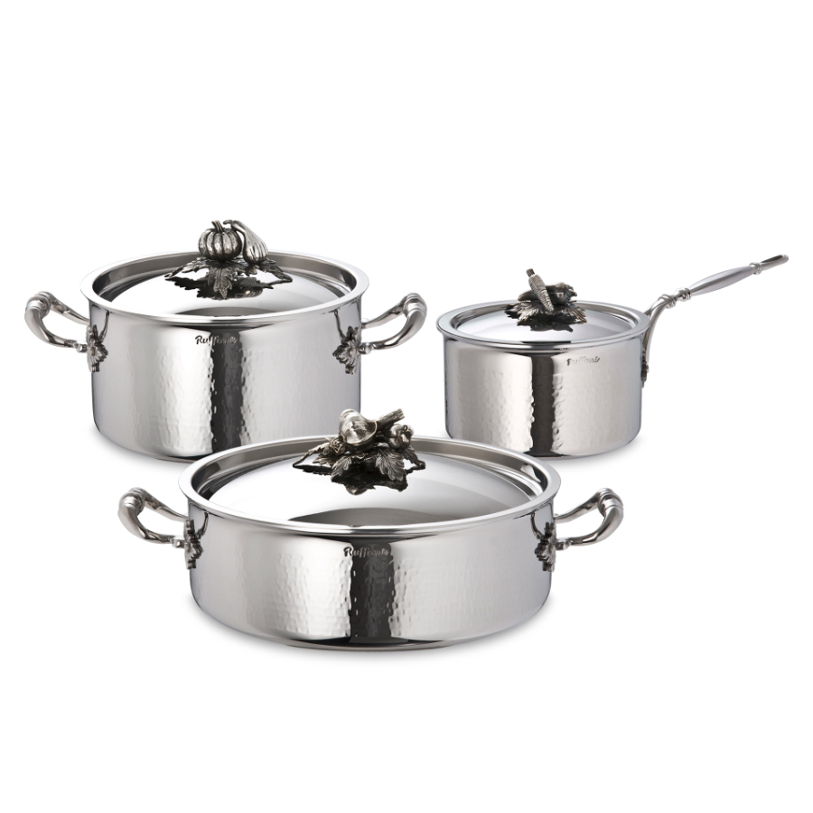 Кастрюля низкая Opus Prima OPA2609X, с крышкой, нержавеющая сталь, Ø26 см, 5 л Ruffoni H26RUFFONI - Вид №12