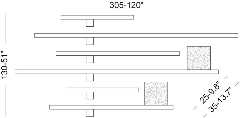 Il Pezzo Mancante Деревянная полка / стенка Il pezzo 5 sun-id-1384548 - Вид №3