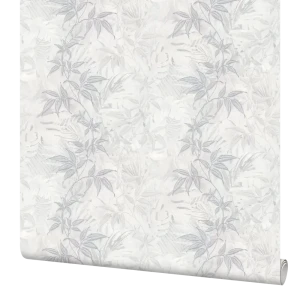 Обои флизелиновые Palitra Home Bionica серые 1.06 м 71843-14