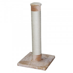 ПР0033763 Когтеточка для кошек Столбик большой 56х56х115см D=15см Foxie