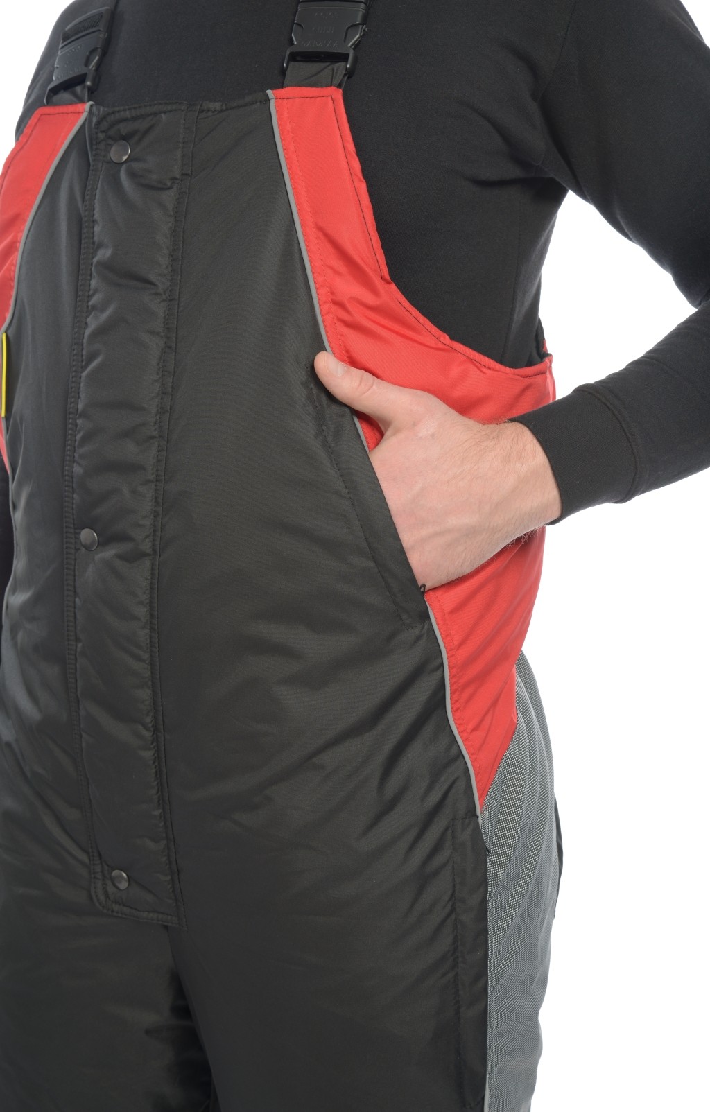 64768 Костюм "Ультра" зимний красно-черный  Зимняя спецодежда  размер 60-62/170-176  - Вид №16