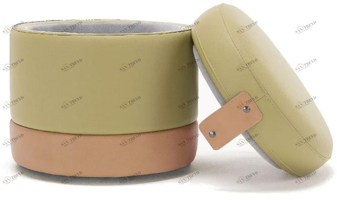 Egoitaliano Пуф для хранения, обитый кожей sun-id-1393306