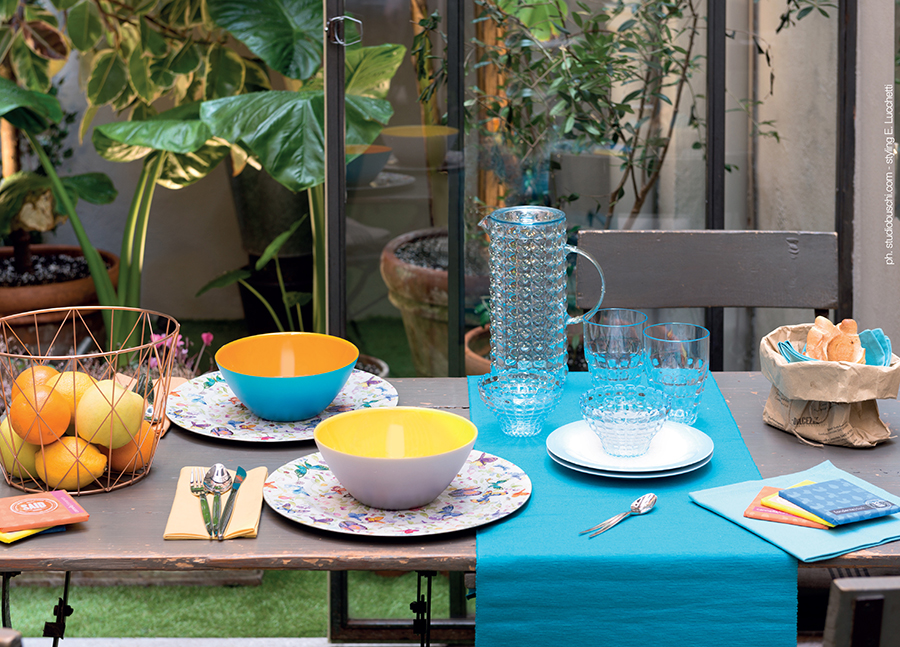 Набор из 2 мисок My Fusion 12 см красно-голубой Guzzini 281412144 - Вид №1