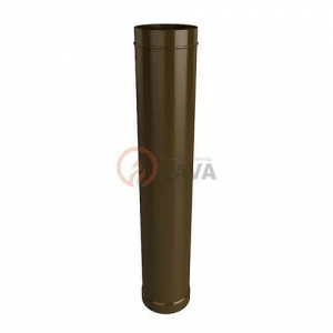 Труба-сэндвич LAVA 180/250 мм. 1 м. коричневый (8017)