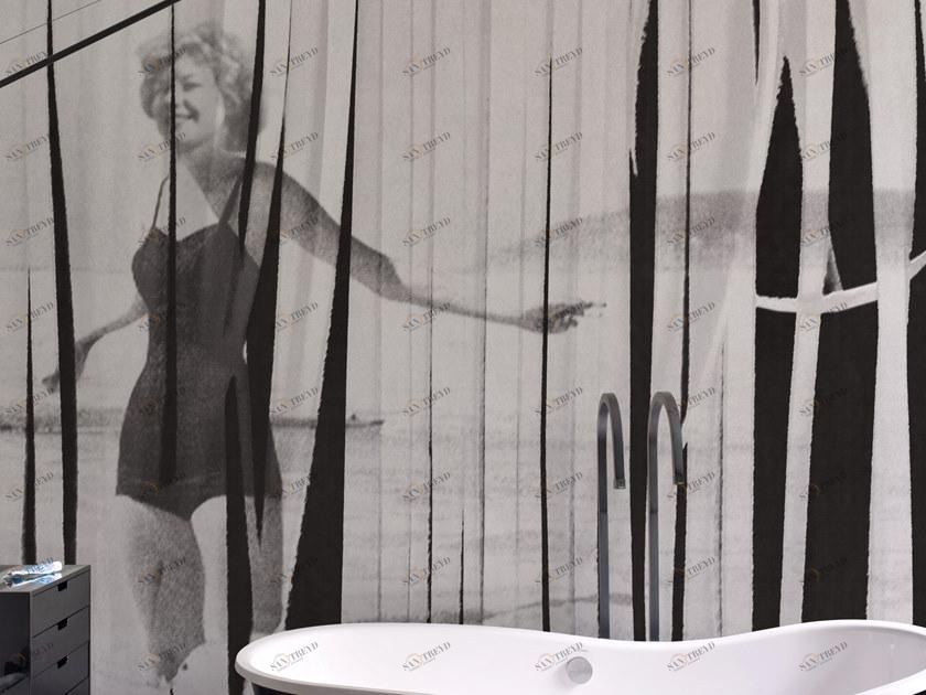 Wall&decò Обои для ванной Wet system 20 Wet_li2001 / wet_li2002