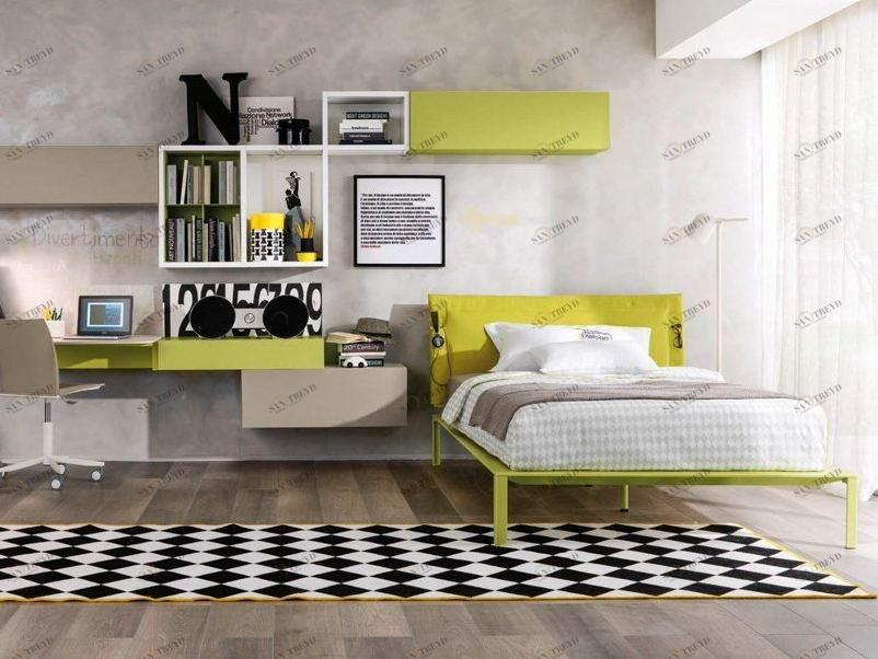 Zalf Полутороспальная кровать со съемным чехлом sun-id-1460979