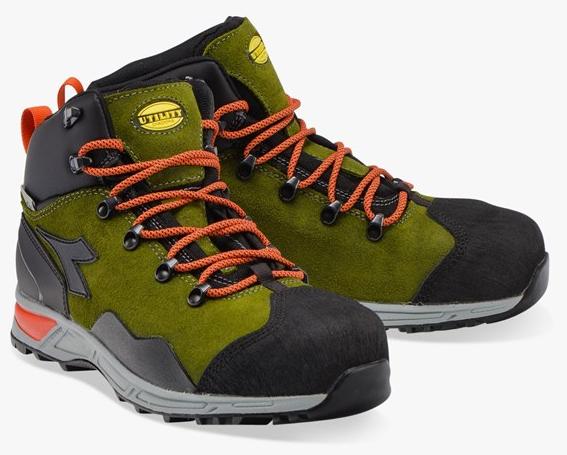 DIADORA UTILITY Высокая рабочая защитная обувь D-trail leather hi s3 sra hro wr sun-id-1470306 - Вид №1