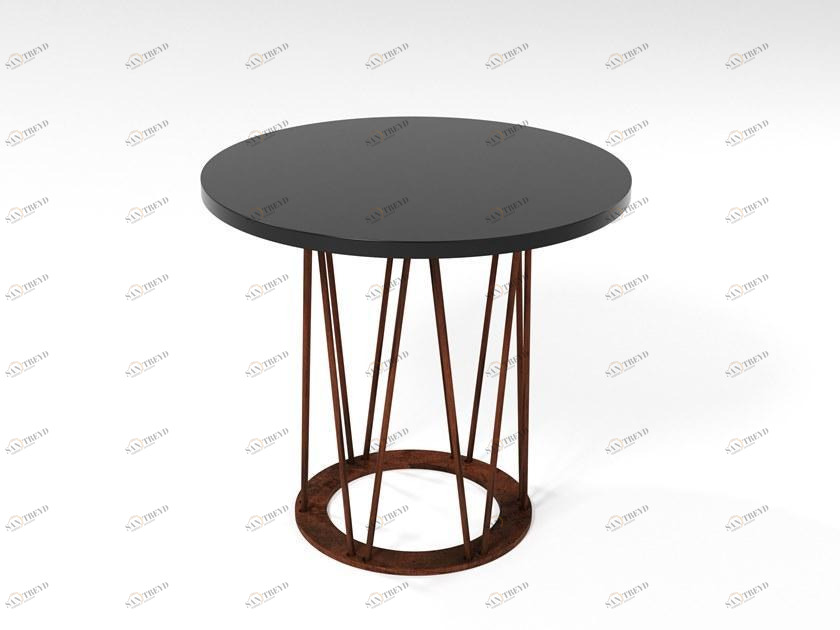 Barel Журнальный столик из мдф и железного стержня Sistema santiago sun-id-1445162