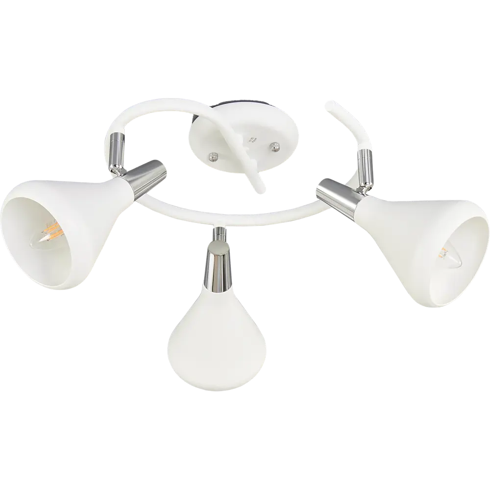 Спот поворотный Cico, 3xE14x40 Вт, металл, цвет белый 82035512 STLM-2077024 Arte Lamp 