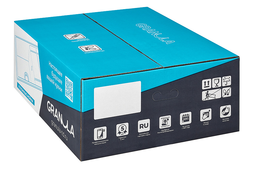 6002, БАЗАЛЬТ, кухонная мойка, кварц GRANULA 6002-ST132 - Вид №2