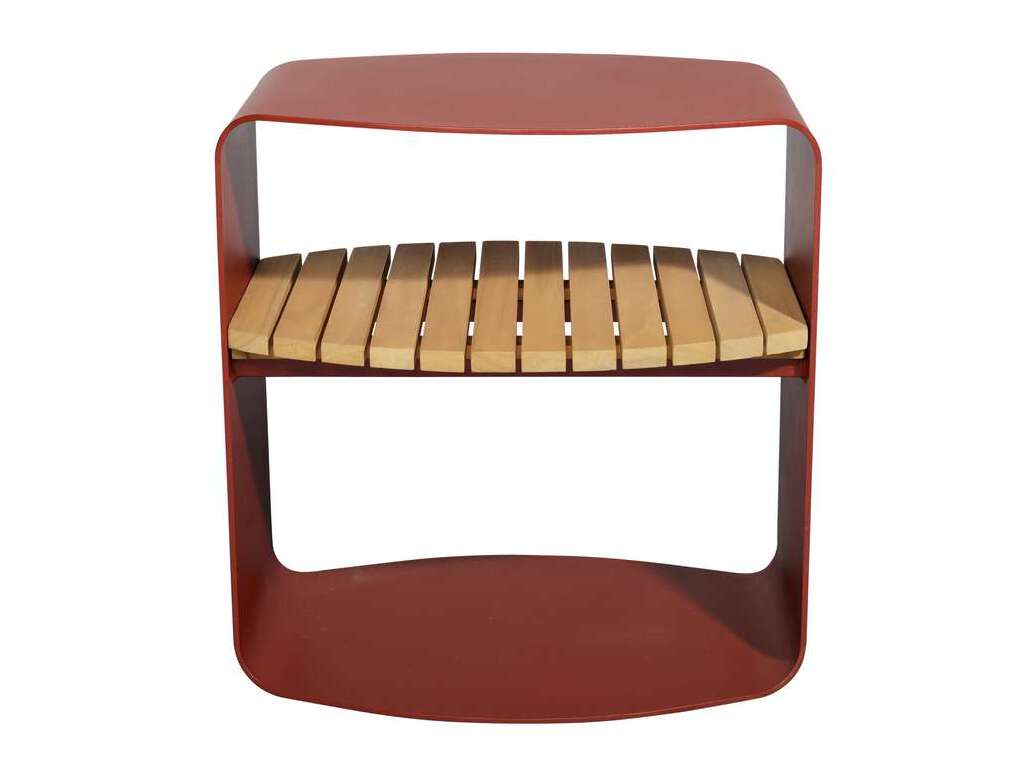 Высокий садовый столик из алюминия и ТИКа с журнальной стойкой Mindo Mindo 109 ARCH-00104018 - Вид №7